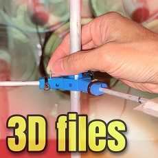 Darrieus wind turbine 3D printing files released, you can also build one yourself